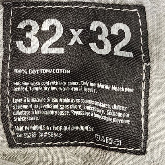 Mens Express Jeans Denim Blue Rocco Slim Fit Straight Leg 100% Cotton Size 32x32 - Picture 7 of 14